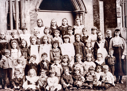 school children